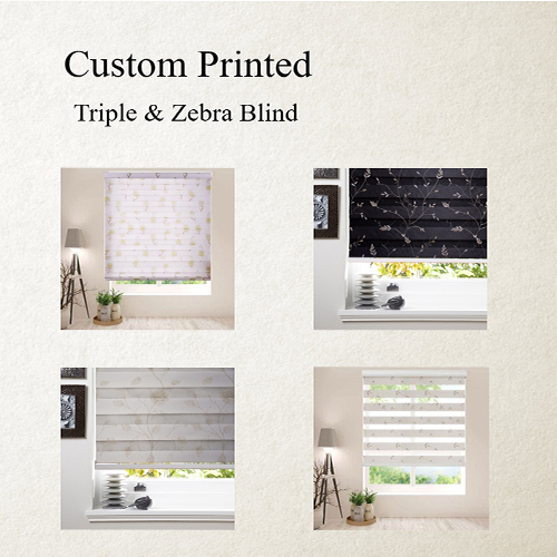 Printed Zebra & Triple Blinds